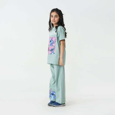 Moodless Apple Green Co-ord Set